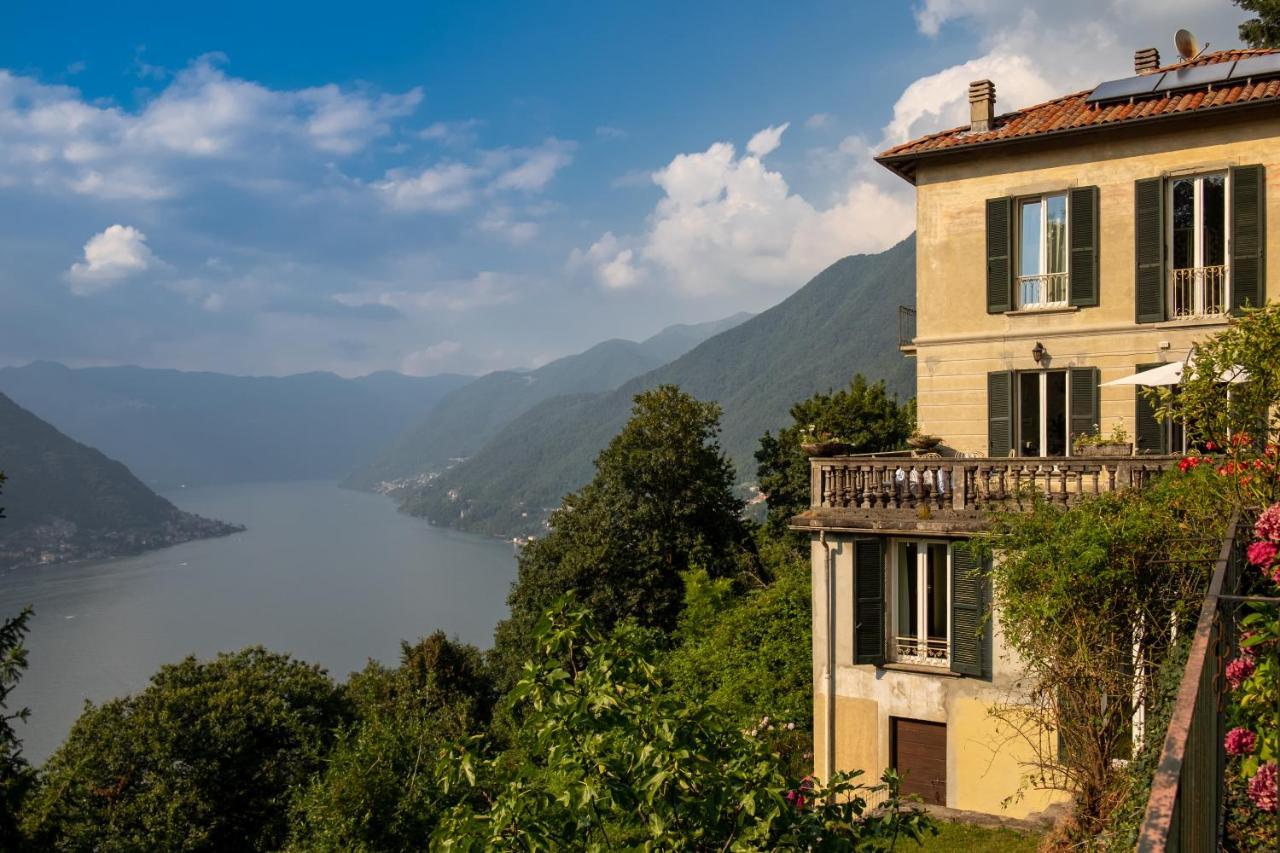 B&B Villa Le Ortensie Faggeto Lario Exteriör bild