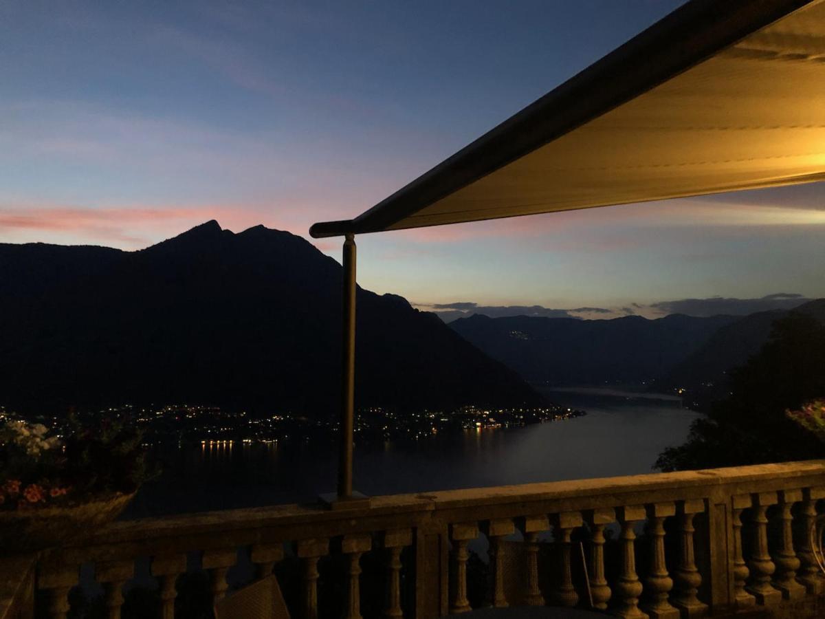 B&B Villa Le Ortensie Faggeto Lario Exteriör bild