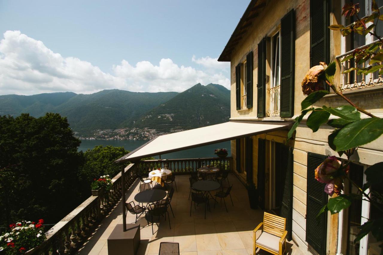 B&B Villa Le Ortensie Faggeto Lario Exteriör bild